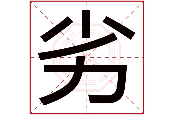 劣字