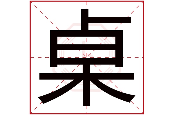 桌字