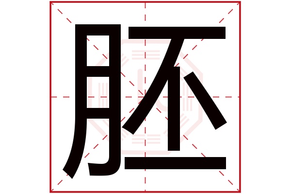 胚字